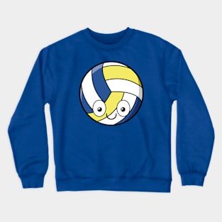 Smiling Volleyball Crewneck Sweatshirt